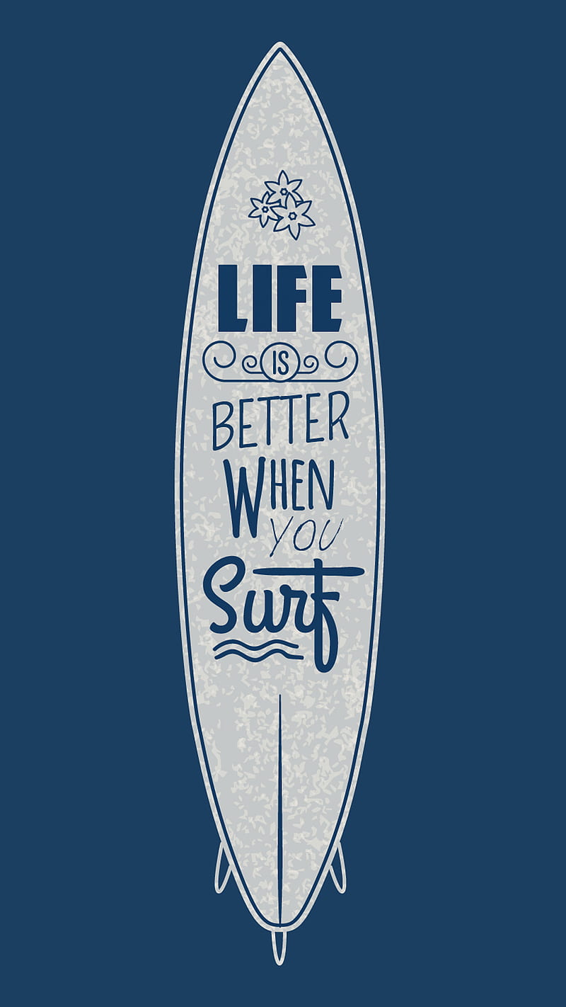 Surfer Life, Kiss, Surfer, blue, life, surf, surfboard, surfing, white, HD phone wallpaper