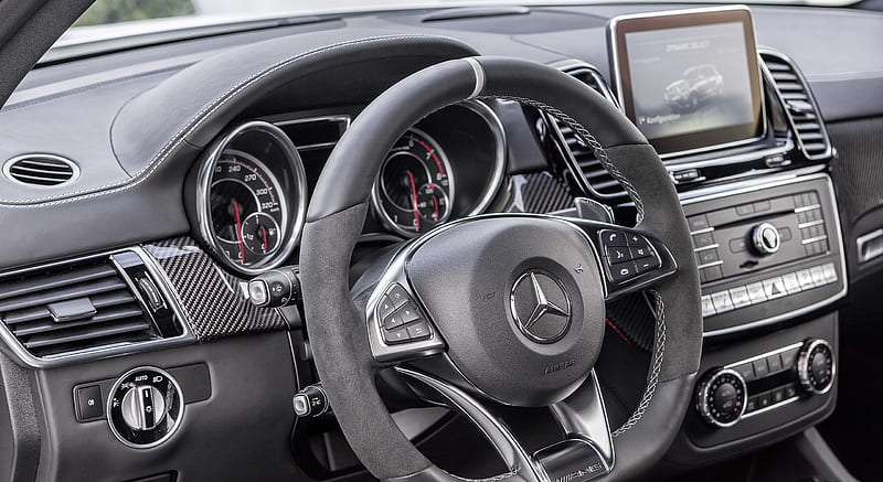 2016 Mercedes-AMG GLE 63 S (Designo Diamond White Bright) - Interior , car, HD wallpaper