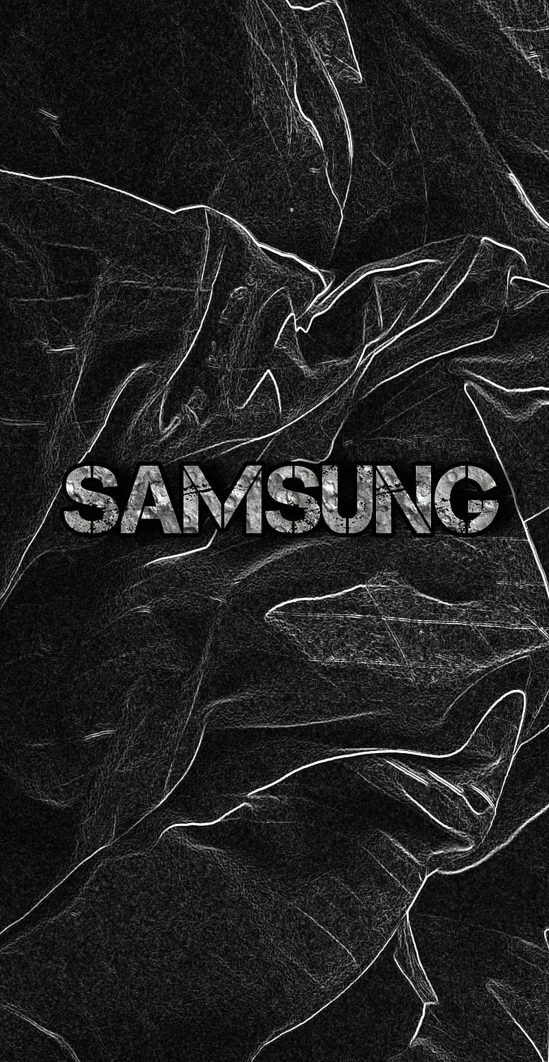Samsung, black and white, black background, future, galaxy, logo, new,  note, HD phone wallpaper | Peakpx