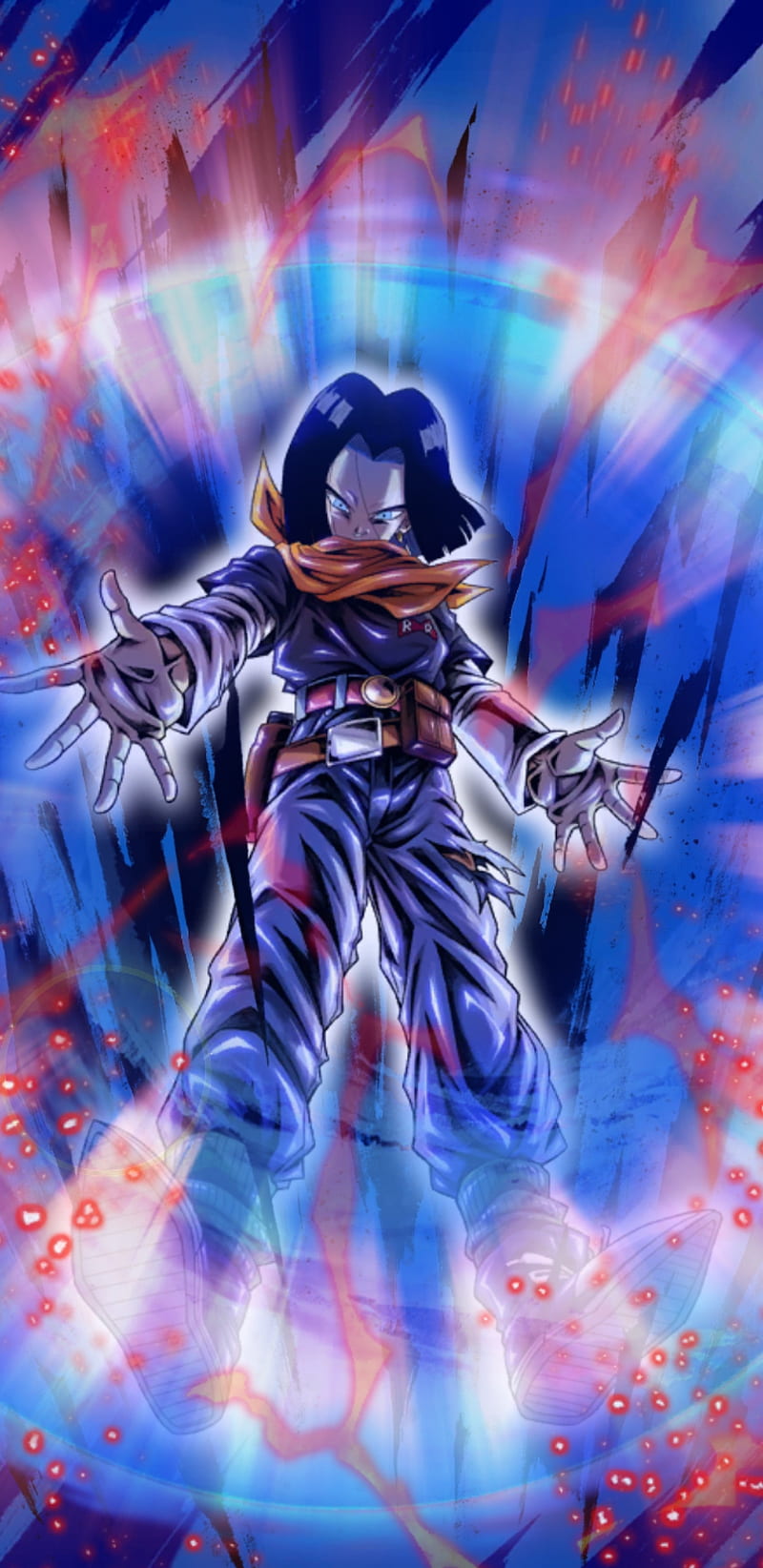Android 17, dragon, ball, HD phone wallpaper | Peakpx
