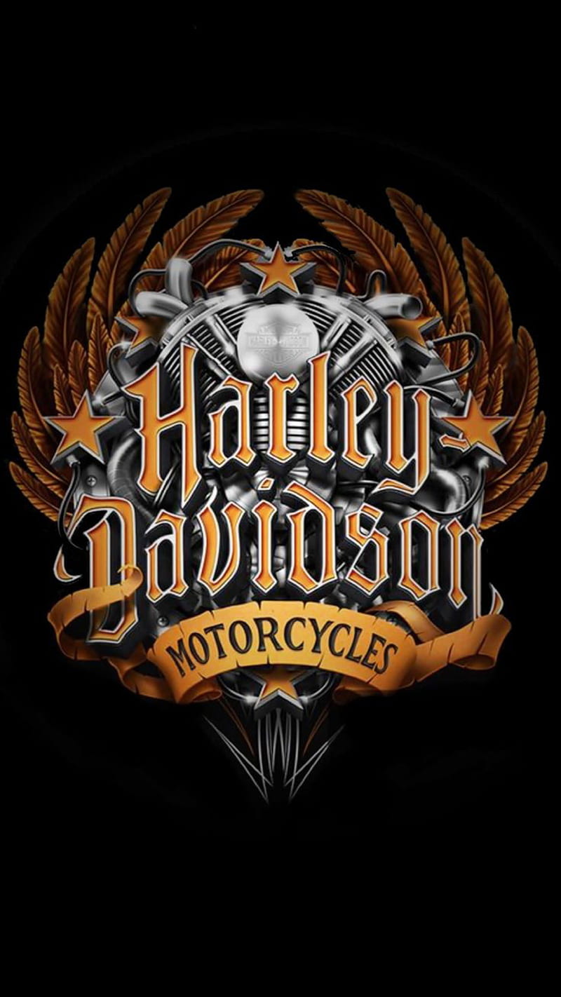 Harley davidson, bike, logo, HD phone wallpaper | Peakpx