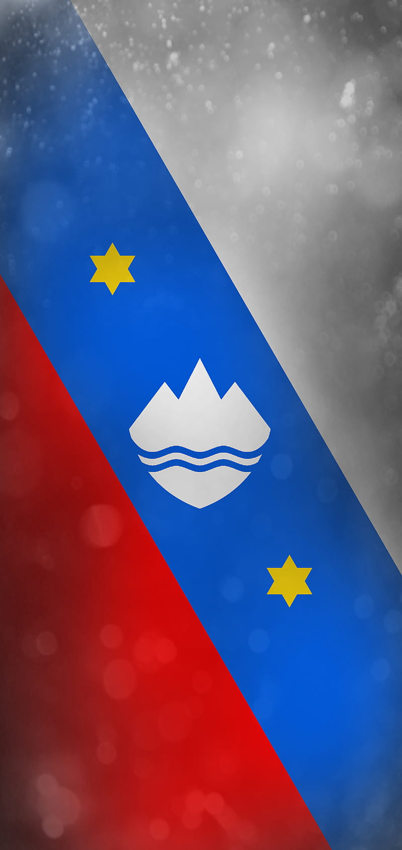 Slovenia, balkan, flag, flags, slovene, HD phone wallpaper