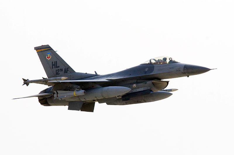 F-16 fighting Falcon, cloud, float, force, ocean, afterburn, eagle, mach, prop, sky, runway, contrail, air, jet, HD wallpaper