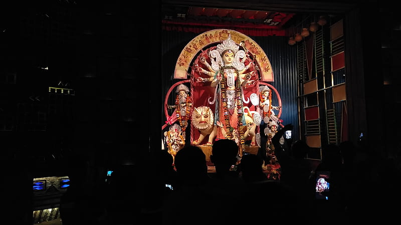 Durga ma , god, HD wallpaper