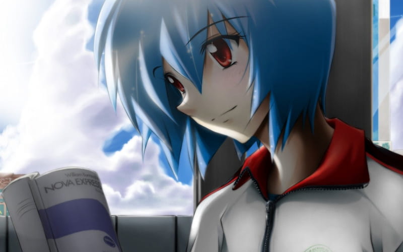 X Px P Free Download Rei Anime Neon Genesis Evangelion Ayanami Blue Hair