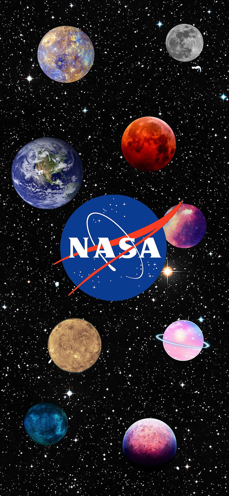 Nasa, alien, earth, moon, planet, science, space, stars, ufo, universe, HD phone wallpaper