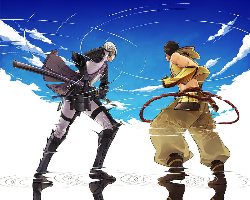 Anime-Sengoku Basara:Last Party(Masumune vs.Yukimura vs. Keiji)Battle Scene  - YouTube