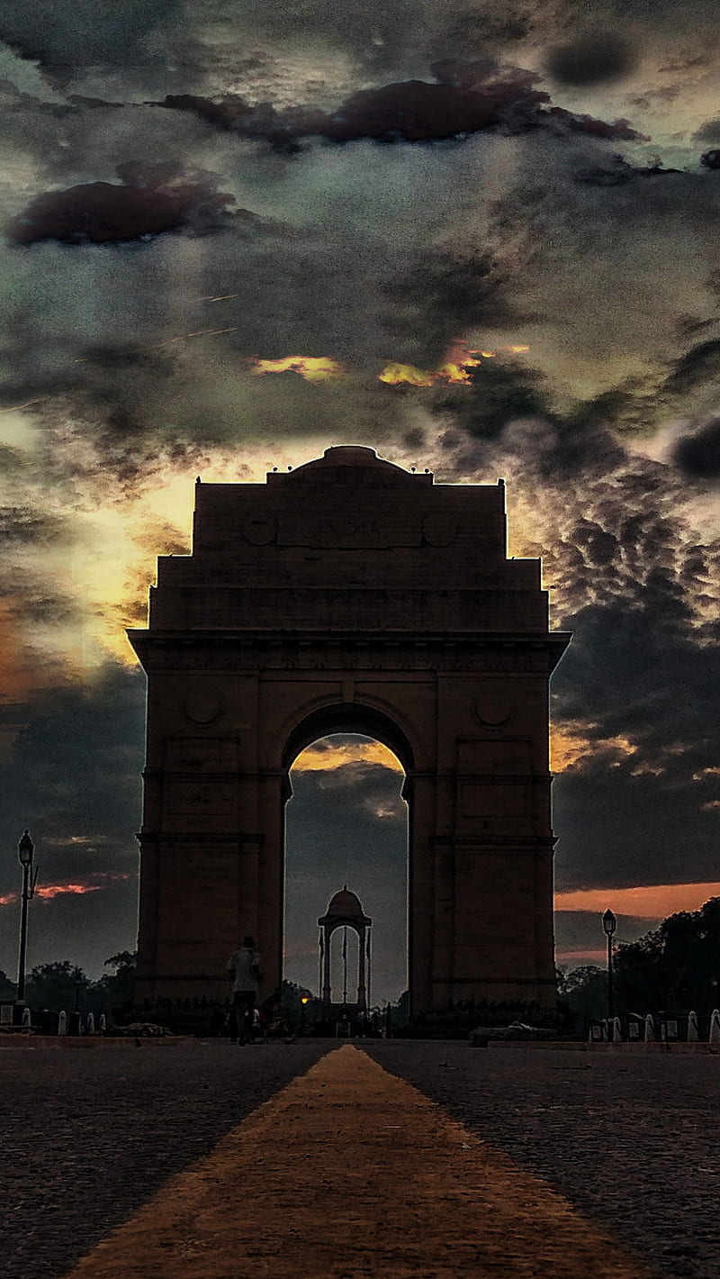 indiagate5am, 5am, chetan madhok, indiagate, HD phone wallpaper