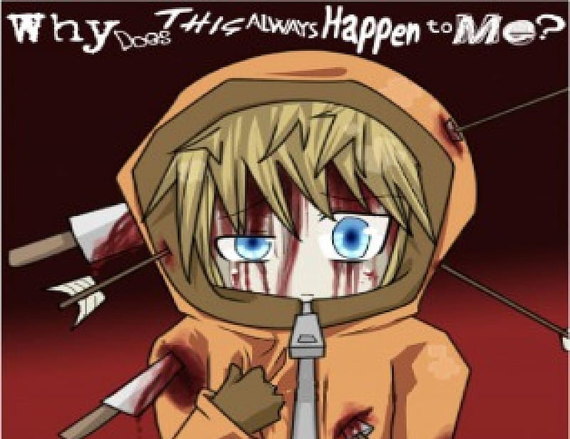 Exploring images in the style of selected image: [Kenny McCormick] | PixAI