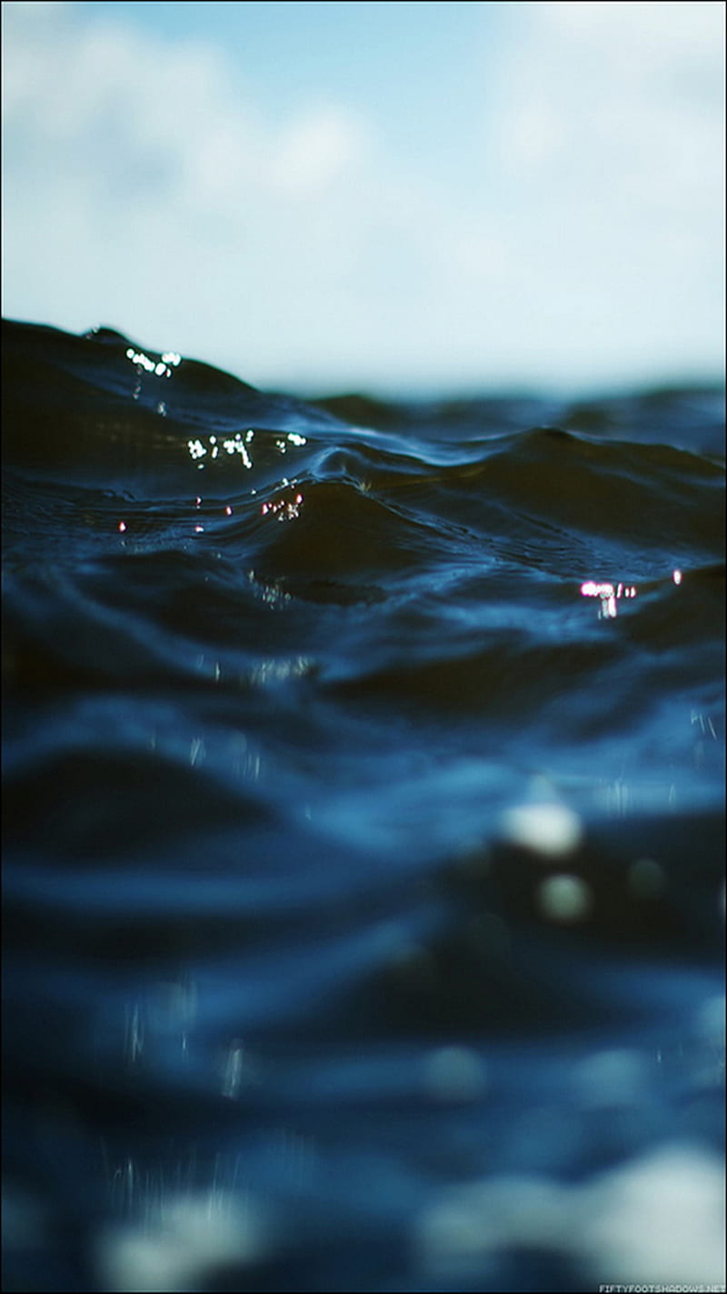 Sea, blue, ocean, water, waves, HD phone wallpaper | Peakpx
