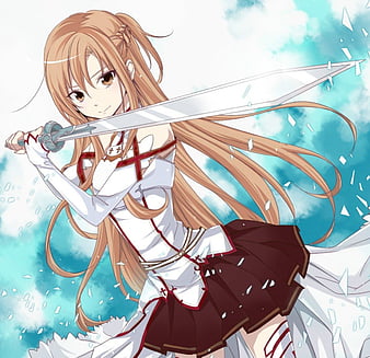 Yuuki Asuna (Sword Art Online), anime, anime girls, Sword Art