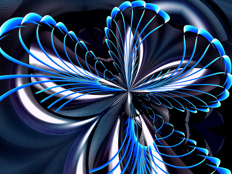 Abz 137 Abstract Blue 3d And Cg Hd Wallpaper Peakpx