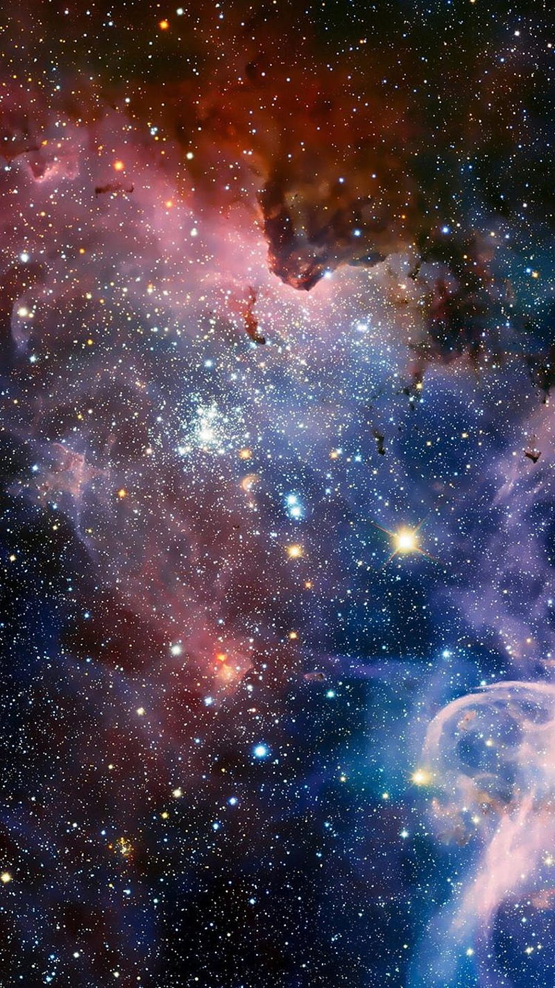 Download Colorful Nebula In Space Universal Wallpaper | Wallpapers.com