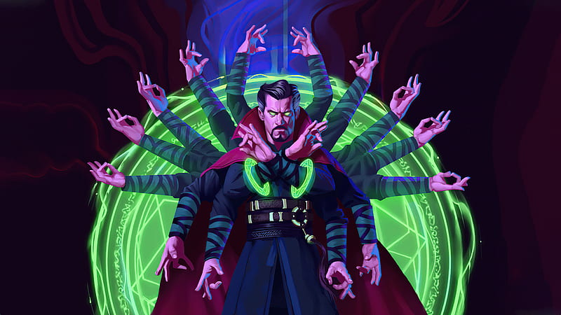 Dr Strange Look Into The Eye , doctor-strange-in-the-multiverse-of-madness, movies, 2021-movies, artstation, HD wallpaper