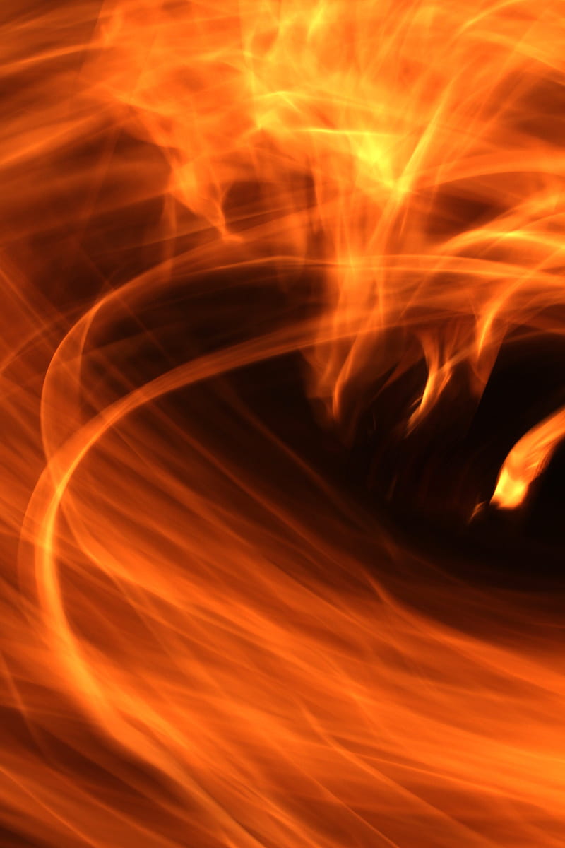 Flame, fire, dark, lines, HD phone wallpaper | Peakpx