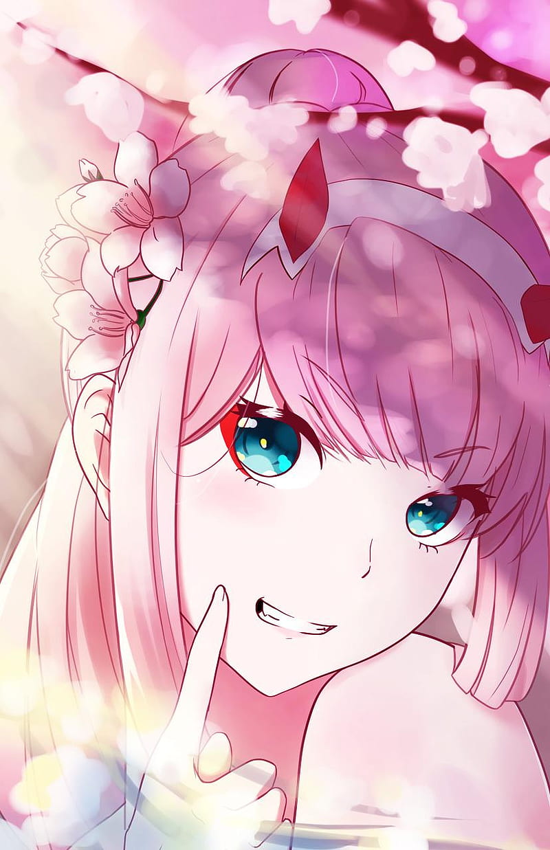 Waifu : Zero Two 💚💕😻 Anime : #darlinginthefranxx ( Darling In