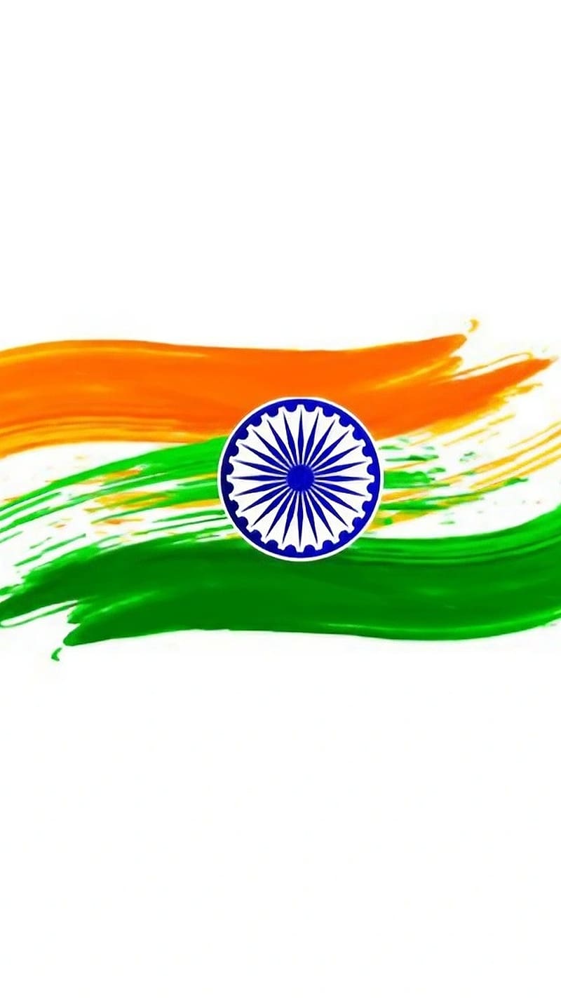 indian-national-flag-white-background-tricolor-indian-flag-hd-phone