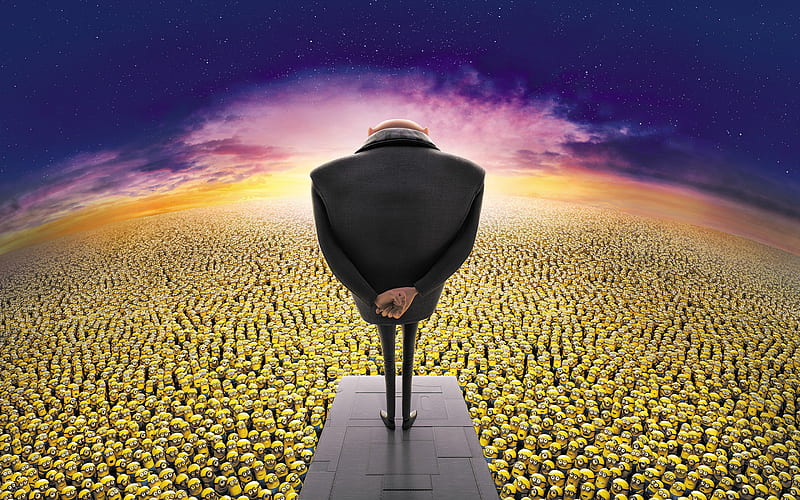 Crowd, Despicable Me, Animated Movies, PG, crowd, Animated Movies,  Despicable Me, HD wallpaper | Peakpx