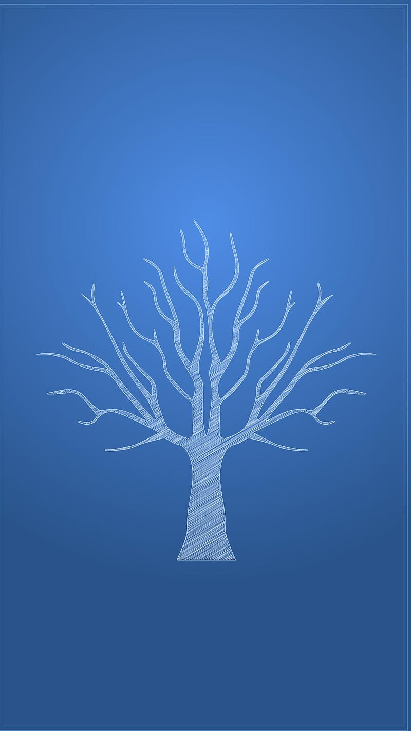 Speaking Tree, desenho, minimal, minimalist, speakingtree, HD phone wallpaper