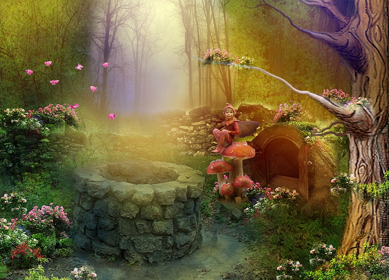 HD the forest of imagination wallpapers | Peakpx
