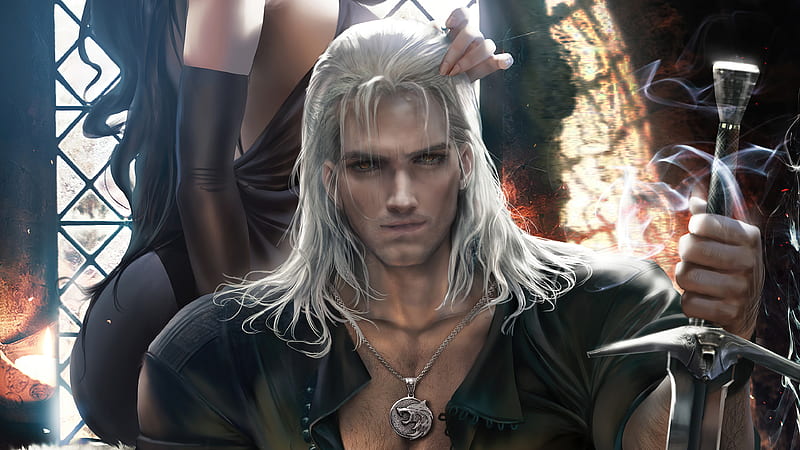 Witcher Geralt Of Rivia Art , geralt-of-rivia, the-witcher-3, games, artwork, artist, digital-art, HD wallpaper