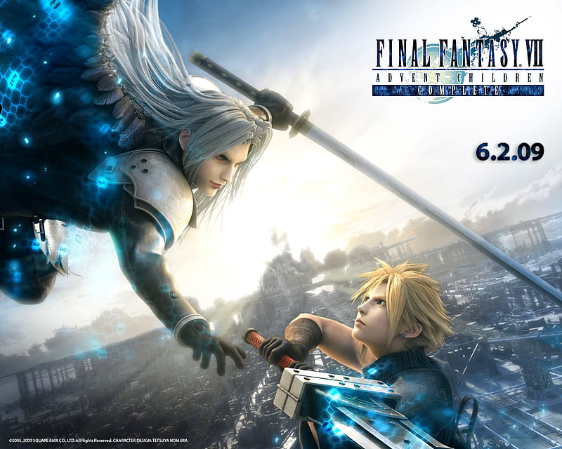 Final Fantasy Vii Advent Children Complete Ff7 Cloud Masamune Final Strife Hd Wallpaper Peakpx
