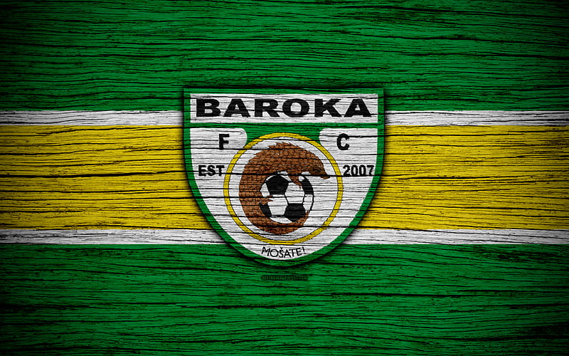 FC Baroka wooden texture, South African Premier League, soccer, Baroka, South Africa, football, Baroka FC, HD wallpaper