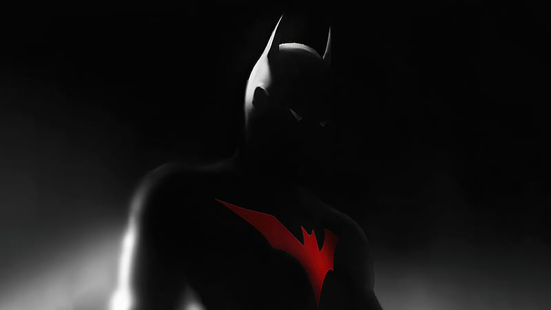 Batman Beyond Dark , batman-beyond, batman, superheroes, artist, artwork, digital-art, dark, black, artstation, HD wallpaper