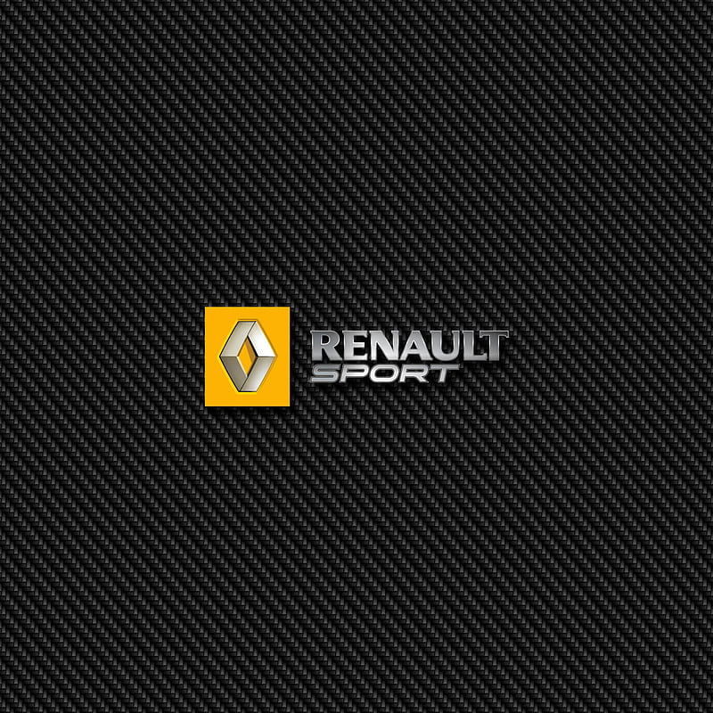 Renault Sport Carbon, badge, emblem, logo, HD phone wallpaper