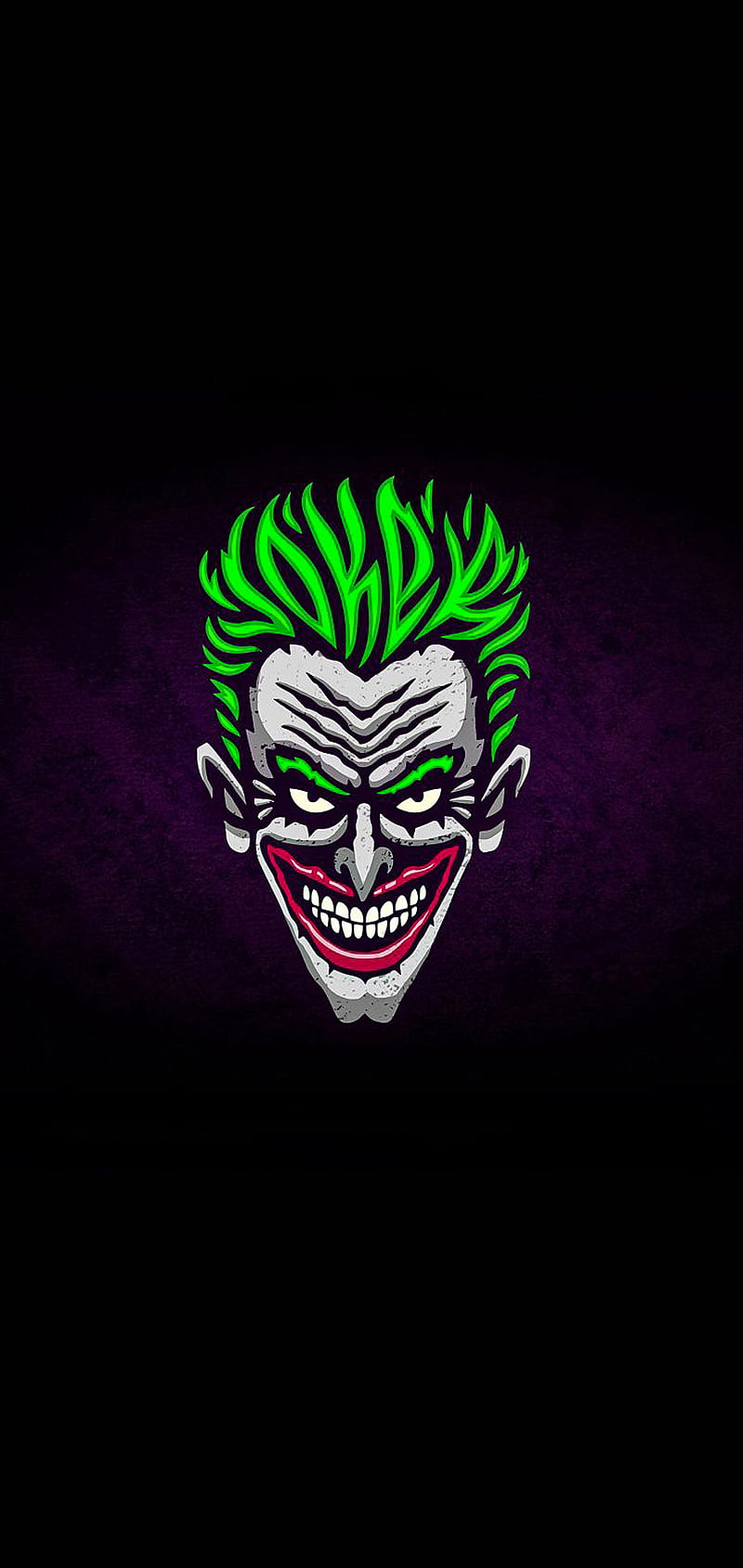 I phone Joker, batman, dark knight rises, iphone , neon, why so serious, HD phone wallpaper