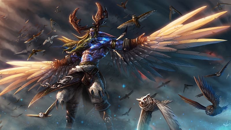 Warcraft, Video Game, World Of Warcraft, Malfurion Stormrage, HD wallpaper