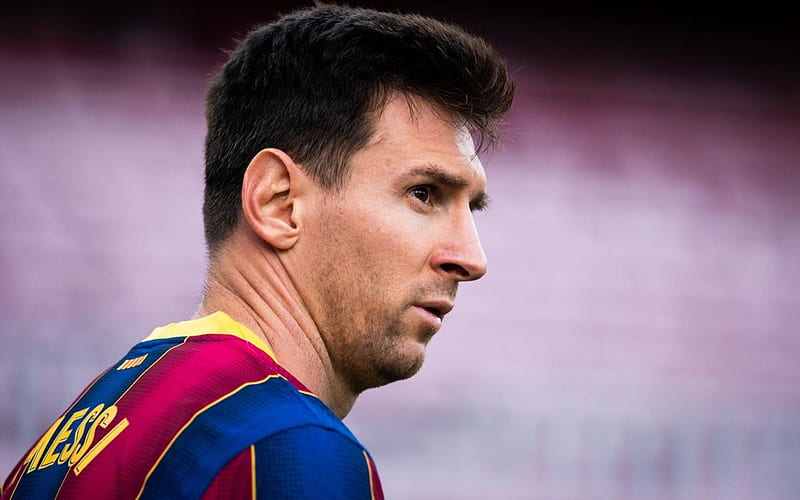 Messi, stats leader in La Liga, Messi Smile, HD wallpaper