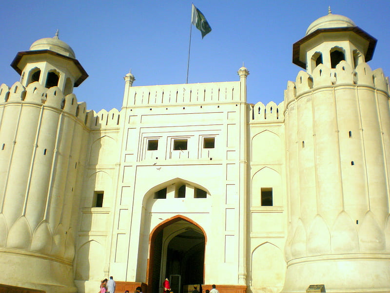 Lahore,Shahi fort, architect, lahore shahai fort, fort, HD wallpaper