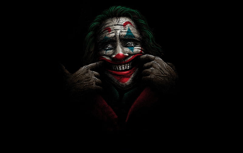 Joker Happy Face, HD wallpaper