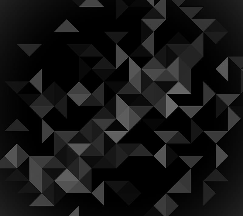 Triangles, pattern, dark, samsung, abstract, texture, background, flat ...