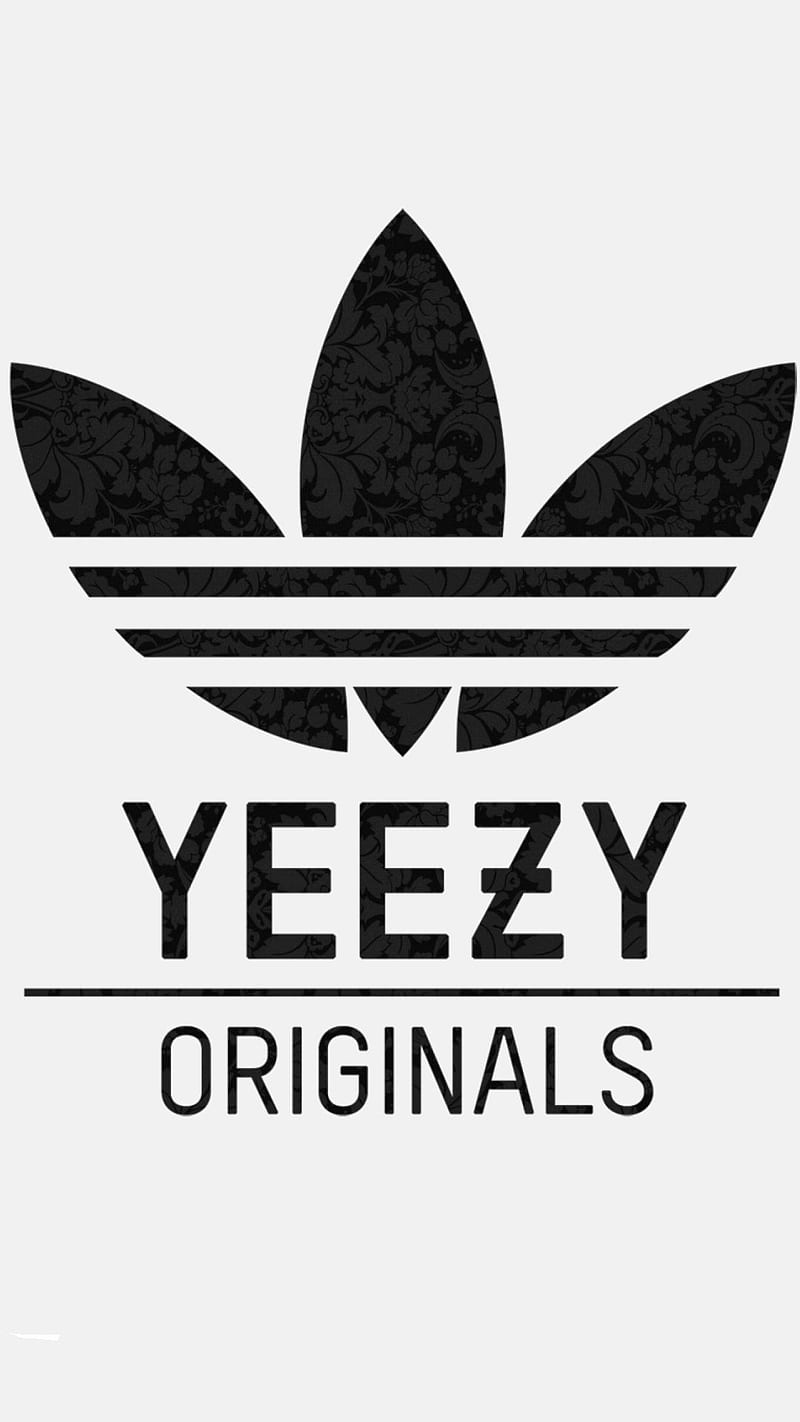 Yeezy, adidas, logo, originals, HD phone wallpaper