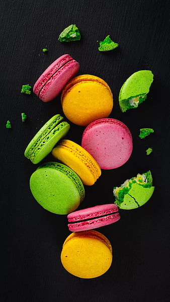 Delicious Macaron Mobile Wallpaper Picture And HD Photos | Free Download On  Lovepik