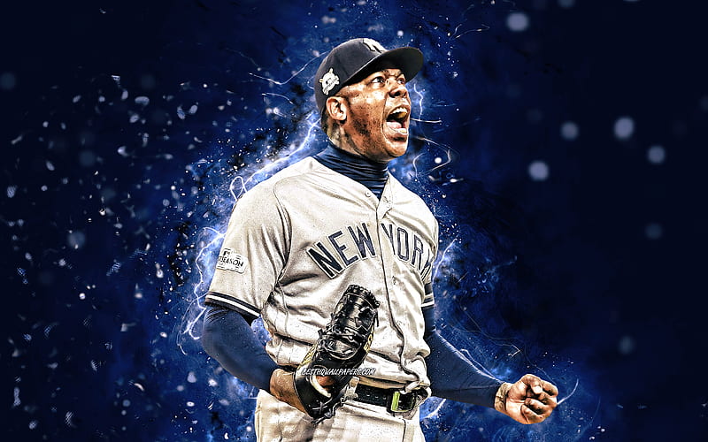 Aroldis Chapman, New York Yankees, American Baseball Player, MLB, portrait,  USA, HD wallpaper