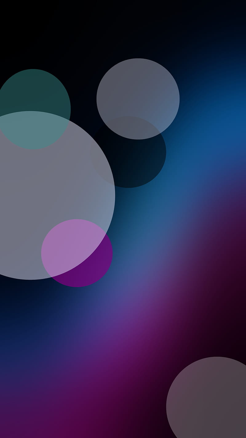 Círculos, azul, colores, morado, Fondo de pantalla de teléfono HD | Peakpx