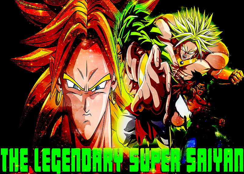 broly legendary super saiyan wallpaper