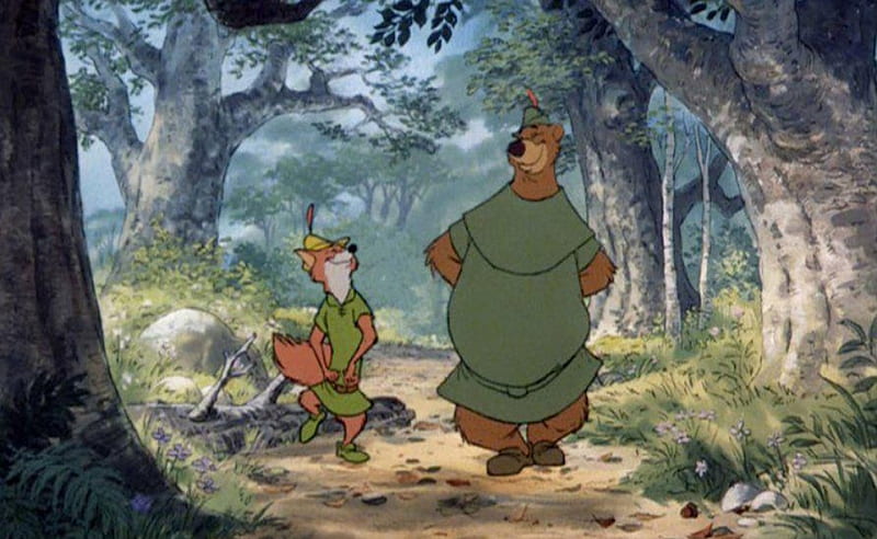 Robin Hood, Robin, Hood, cartoon, movie, HD wallpaper | Peakpx