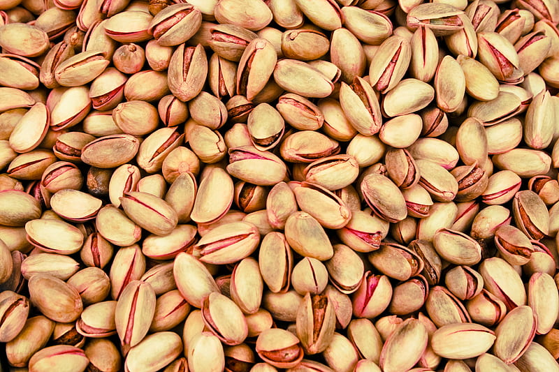 pistachios, nuts, shells, snacks, HD wallpaper