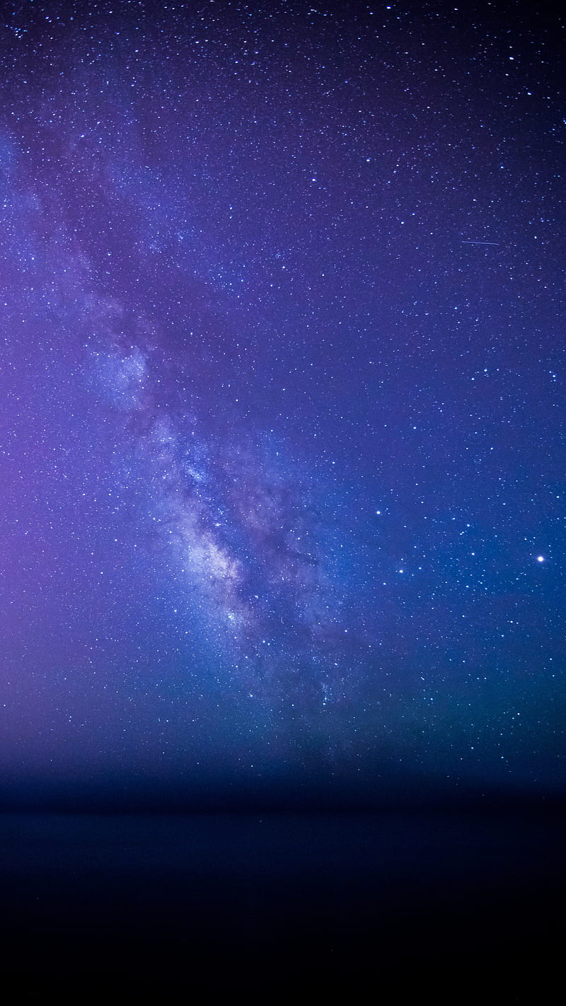Purple Galaxy, milky, night, sky, space, starry, stars, universe, HD phone  wallpaper | Peakpx
