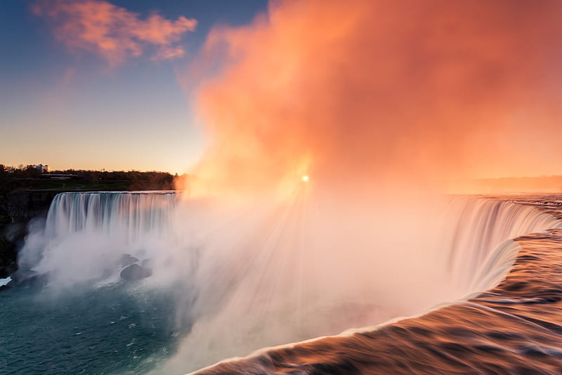 Niagara Falls, niagara-falls, nature, waterfall, HD wallpaper