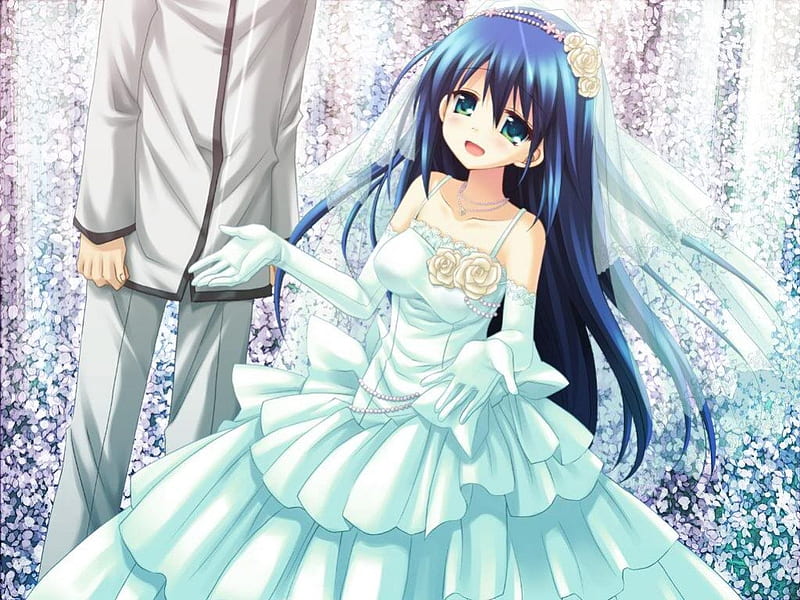 LET'S GET MARRIED!!!!!!!!!!!!!!!!!!, girl, anime, love, man, women, HD wallpaper