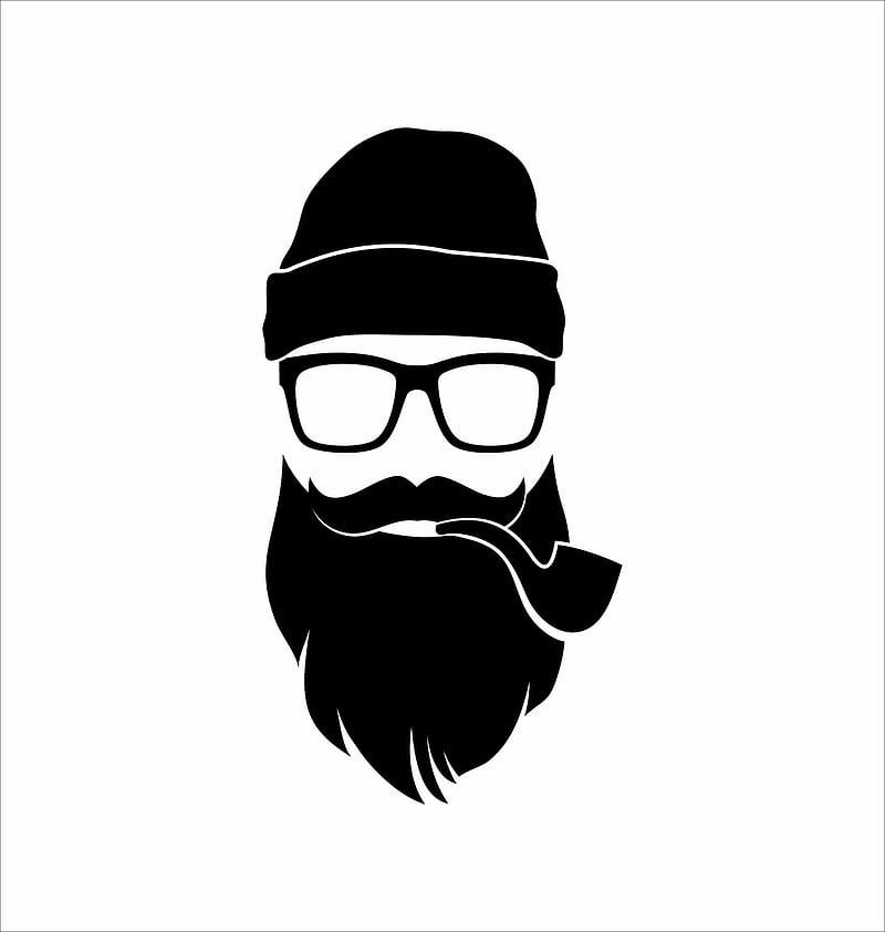 Hipster, beard, stud, HD phone wallpaper