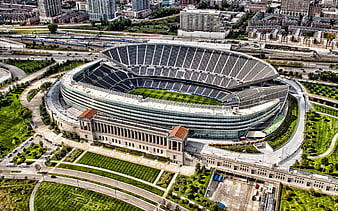 Chicago Bears Fanpage - Field Stadium Chicago Bears Wallpaper Hd