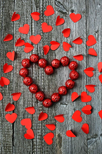 heart, corazones, candy, love, HD phone wallpaper