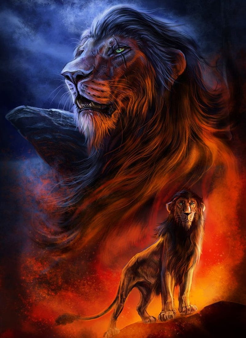 Evil Scar Lion King Evil Lion King Evil Scar Lion King Lion King Scar Lions Hd Phone Wallpaper Peakpx