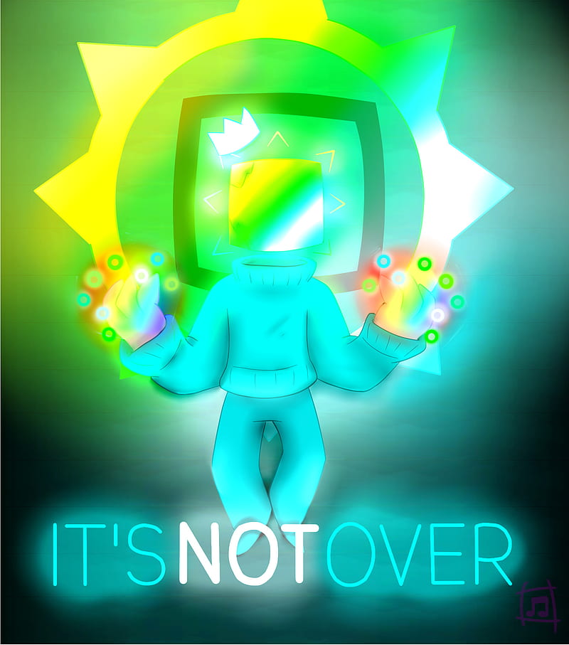 Its Not Over, just shapes and beats, natcupcake, HD phone wallpaper